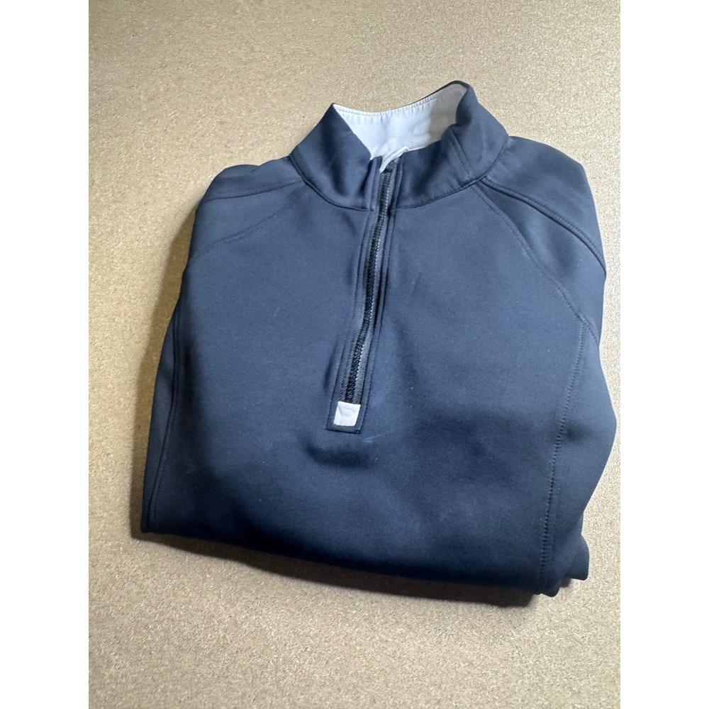 Zero Restriction Womens XS Quarter Zip Pullover Black Golf‎ Activewear Top
